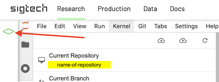 Git deploy icon